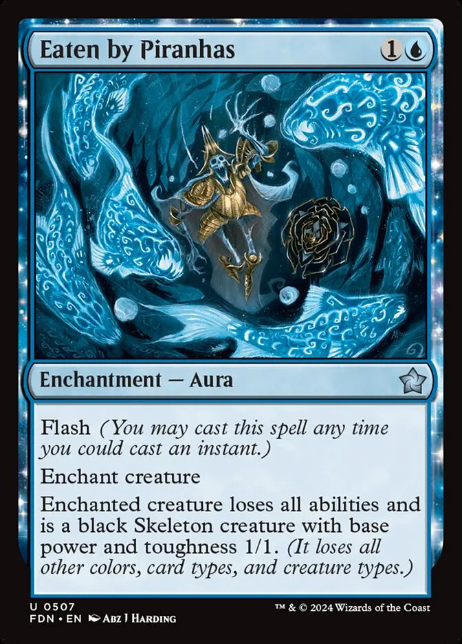 2024 Foundations Eaten by Piranhas #507 uncommon card image