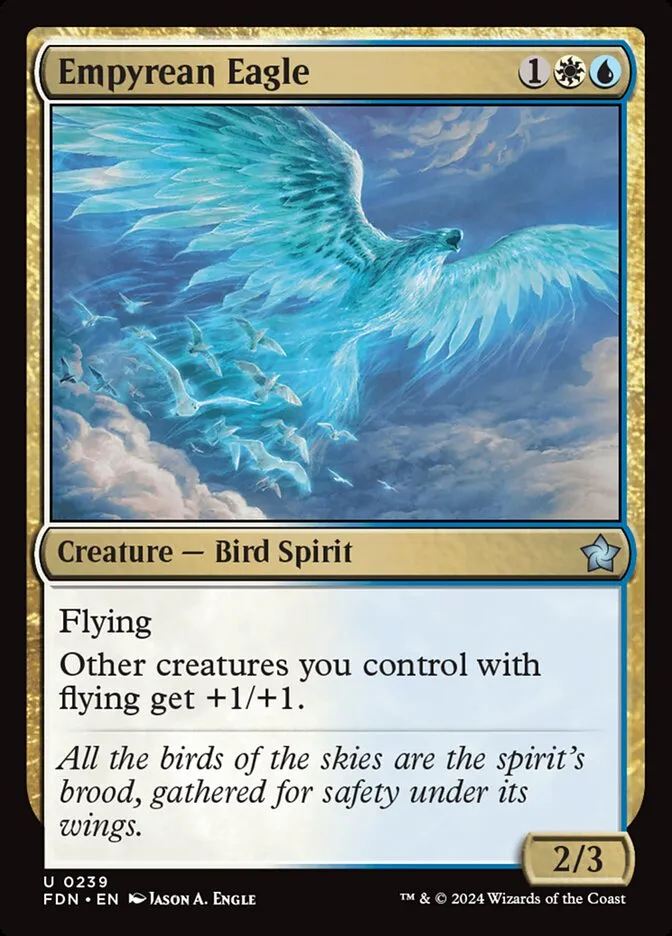 2024 Foundations Empyrean Eagle uncommon #239 uncommon card image