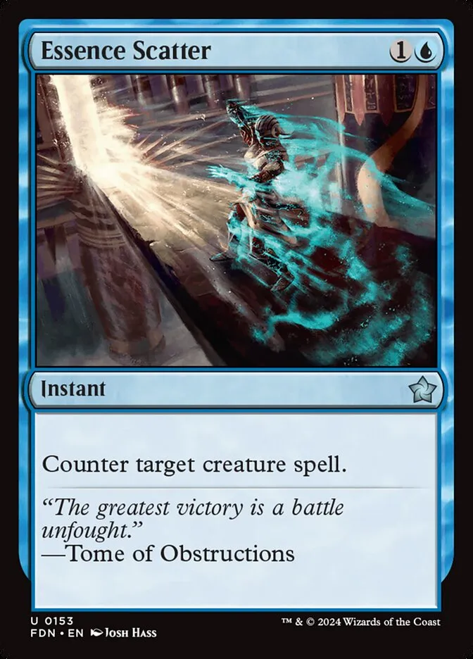 2024 Foundations Essence Scatter uncommon #153 uncommon card image