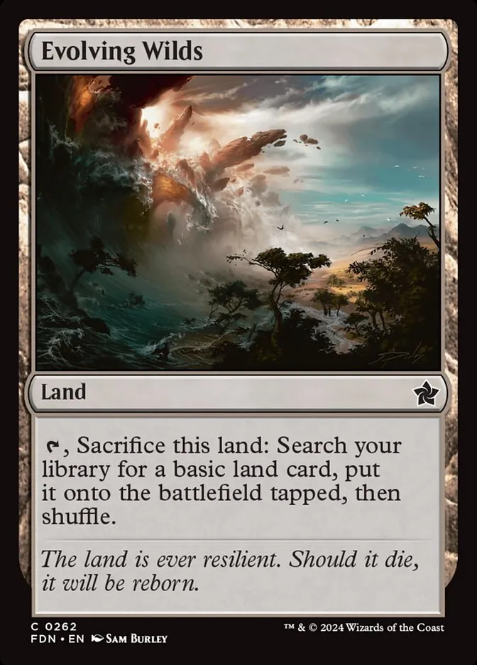 2024 Foundations Evolving Wilds common #262 common card image