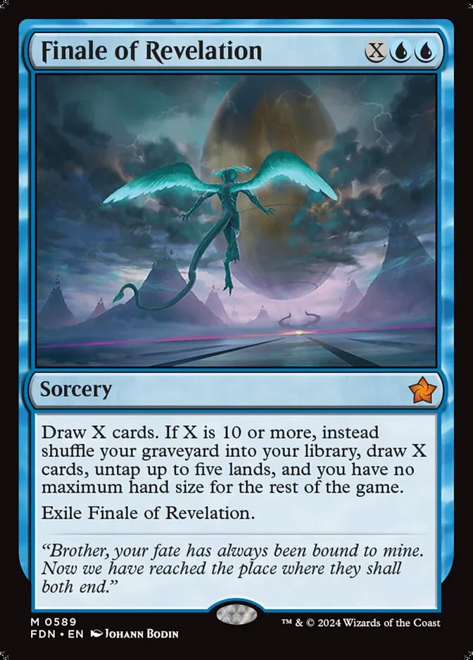 2024 Foundations Finale of Revelation #589 mythic card image