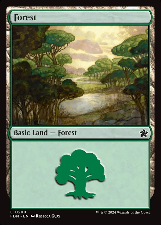 2024 Foundations Forest common #280 common card image