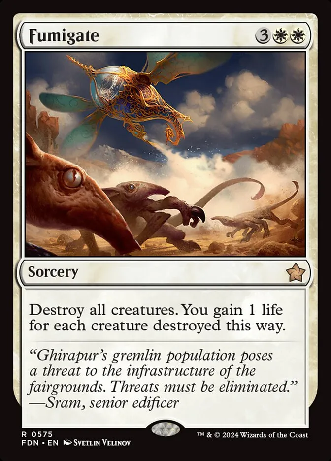 2024 Foundations Fumigate rare #575 rare card image