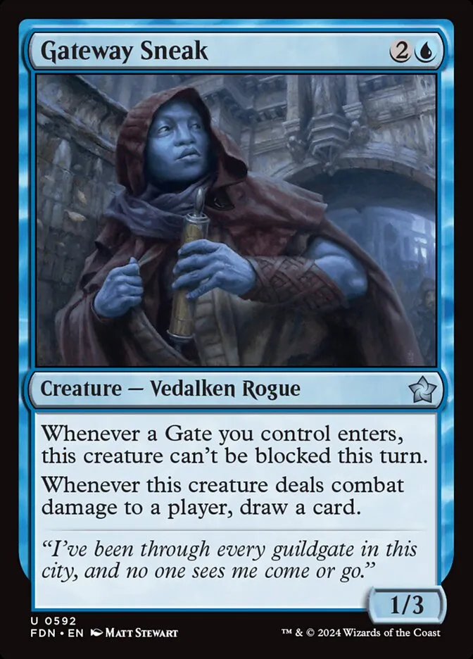 2024 Foundations Gateway Sneak uncommon #592 uncommon card image