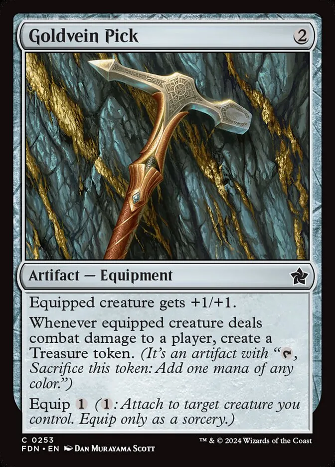 2024 Foundations Goldvein Pick common #253 common card image