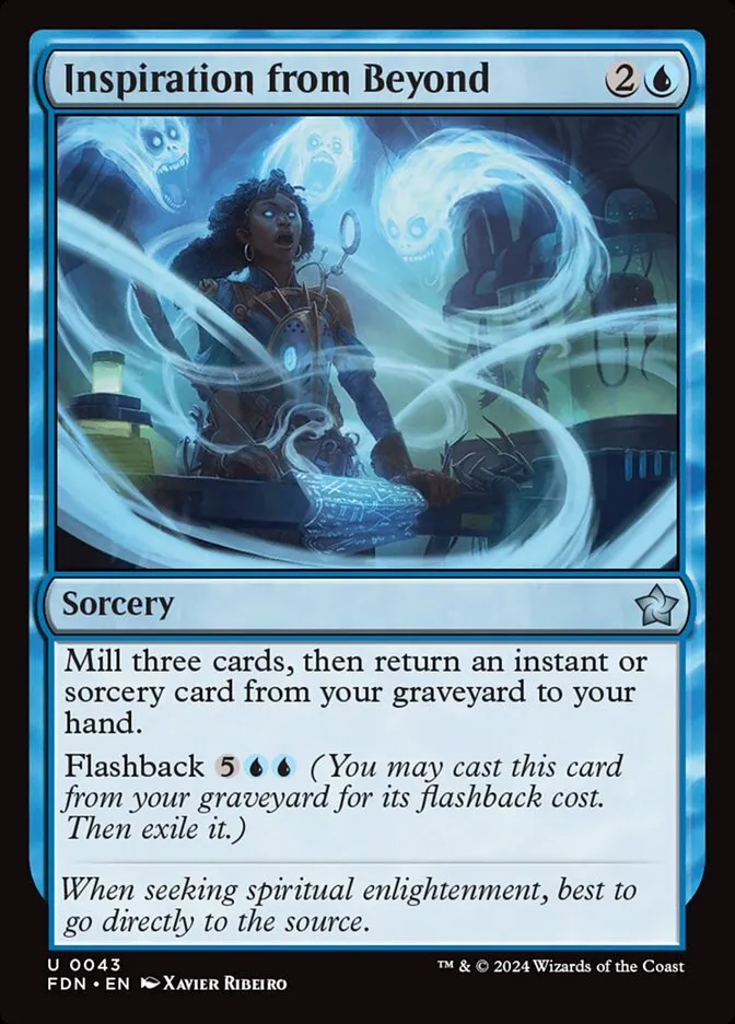 2024 Foundations Inspiration from Beyond [Foil] uncommon #43 uncommon card image