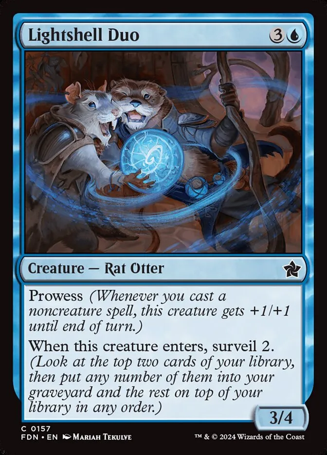 2024 Foundations Lightshell Duo [Foil] common #157 common card image