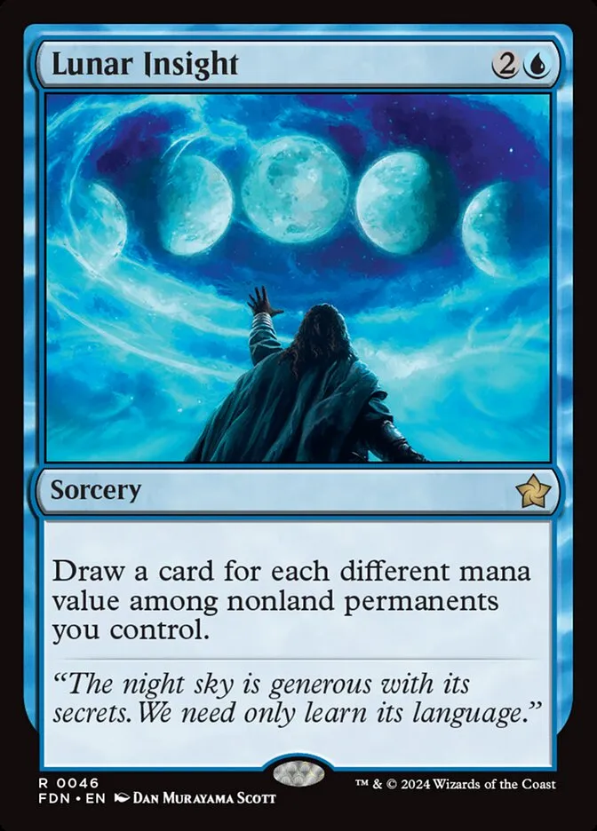 2024 Foundations Lunar Insight rare #46 rare card image