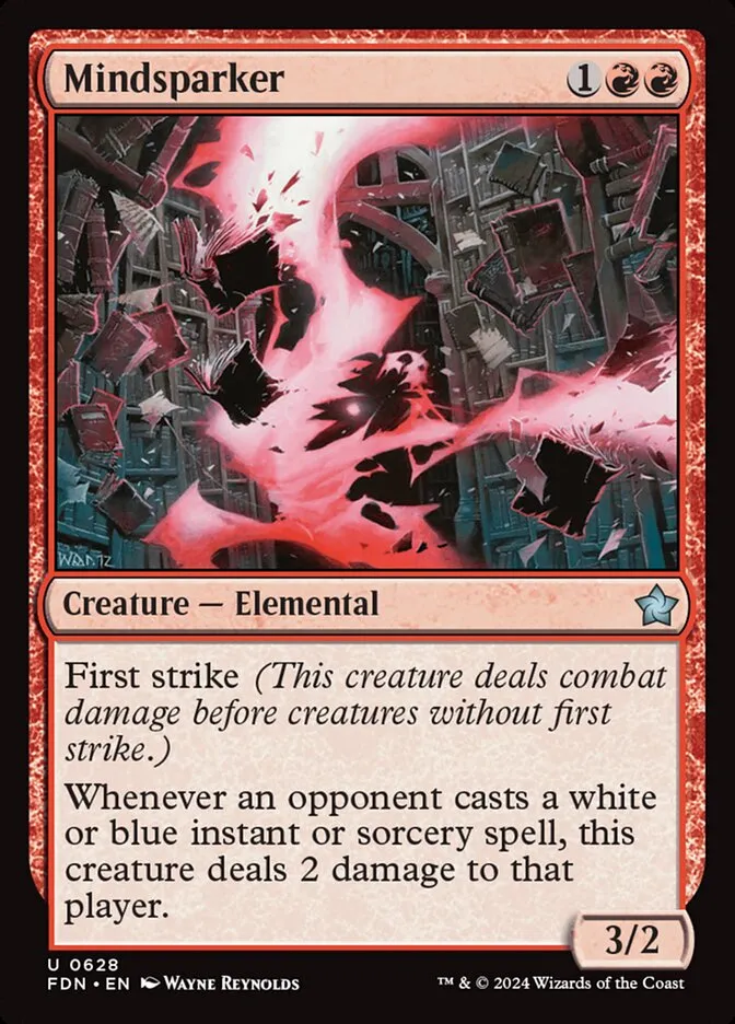 2024 Foundations Mindsparker uncommon #628 uncommon card image
