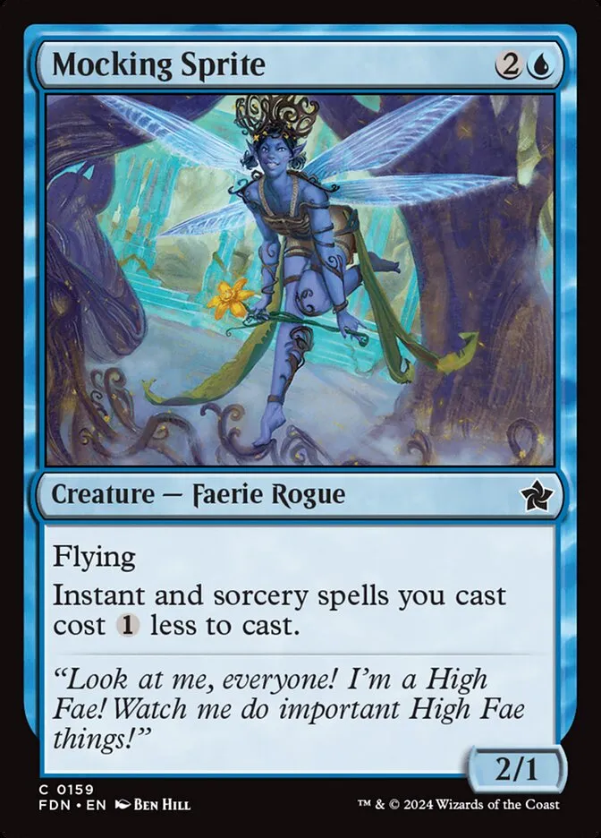 2024 Foundations Mocking Sprite common #159 common card image