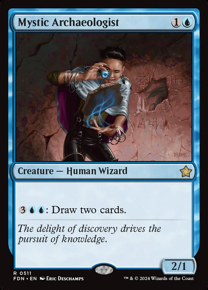2024 Foundations Mystic Archaeologist #511 rare card image