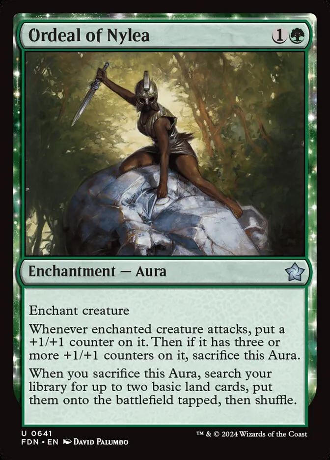 2024 Foundations Ordeal of Nylea #641 uncommon card image