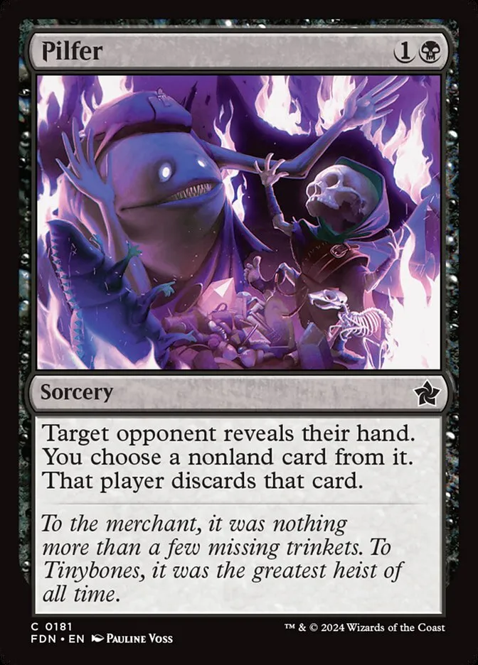 2024 Foundations Pilfer common #181 common card image