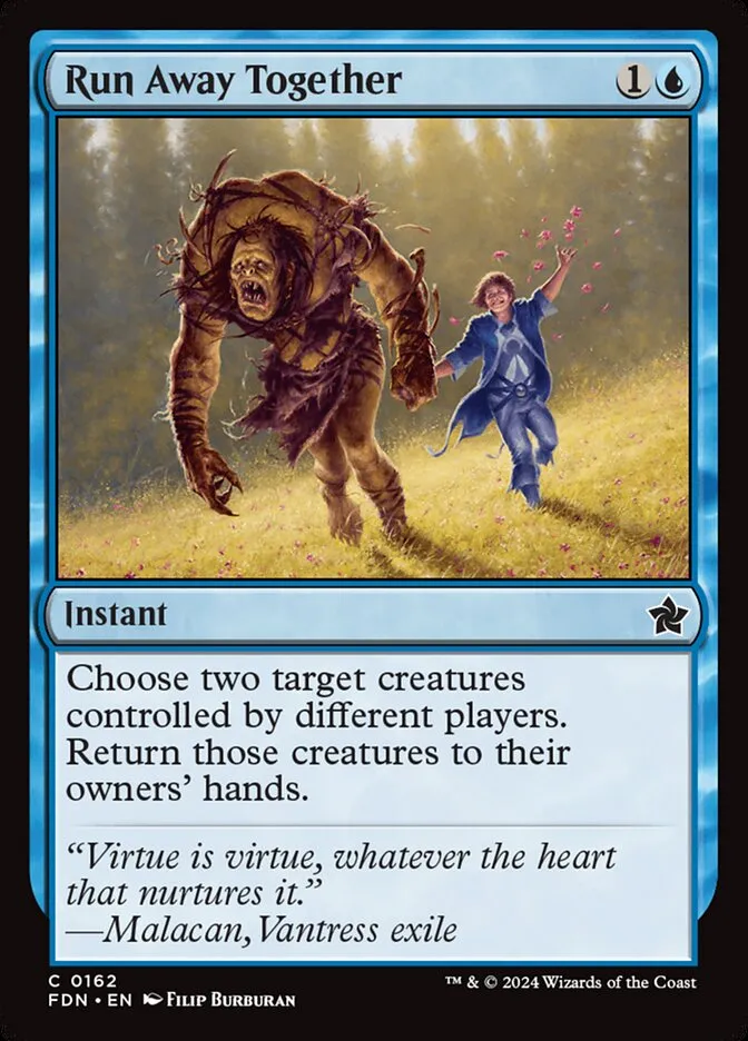 2024 Foundations Run Away Together #162 common card image