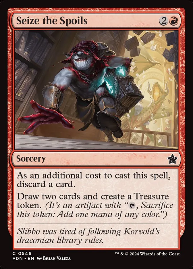 2024 Foundations Seize the Spoils #546 common card image