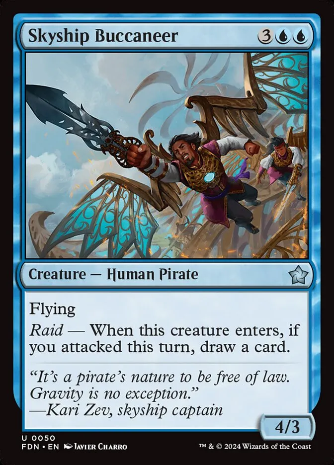 2024 Foundations Skyship Buccaneer #50 uncommon card image