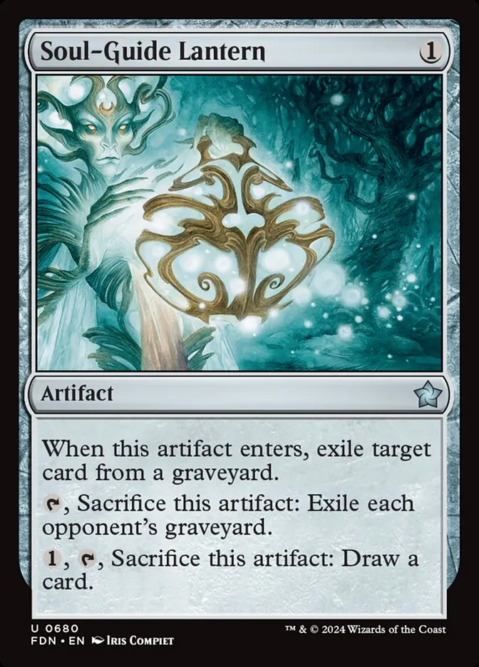 2024 Foundations Soul-Guide Lantern uncommon #680 uncommon card image