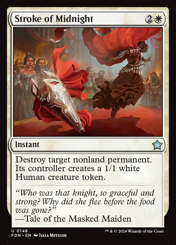 2024 Foundations Stroke of Midnight #148 uncommon card image