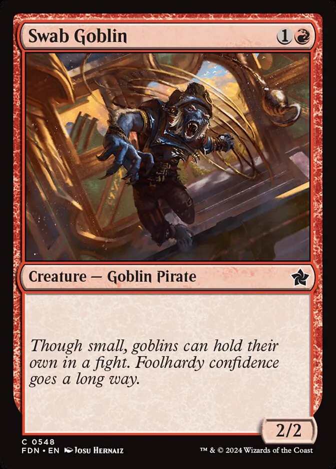 2024 Foundations Swab Goblin #548 common card image