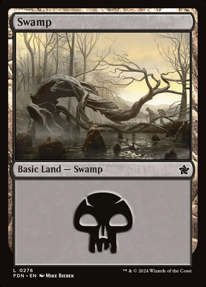 2024 Foundations Swamp common #276 common card image