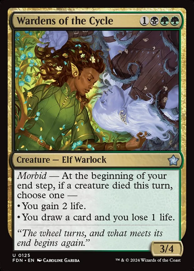 2024 Foundations Wardens of the Cycle #125 uncommon card image