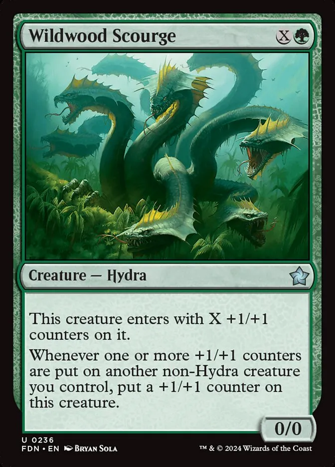 2024 Foundations Wildwood Scourge #236 uncommon card image
