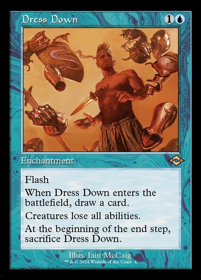 2024 Modern Horizons 2 Timeshifts Dress Down rare #4 rare card image