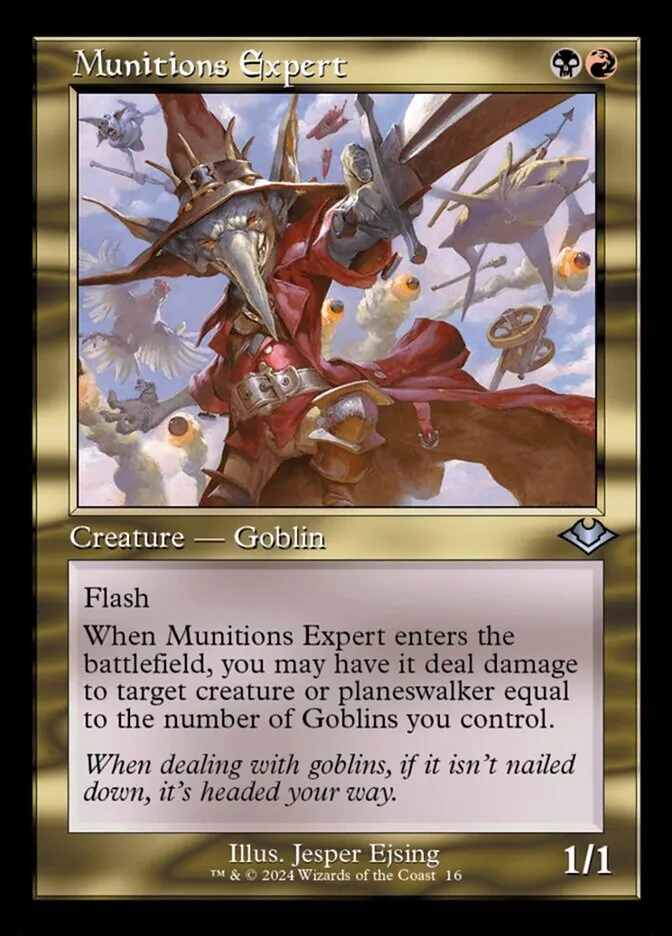 2024 Modern Horizons 2 Timeshifts Munitions Expert uncommon #16 uncommon card image