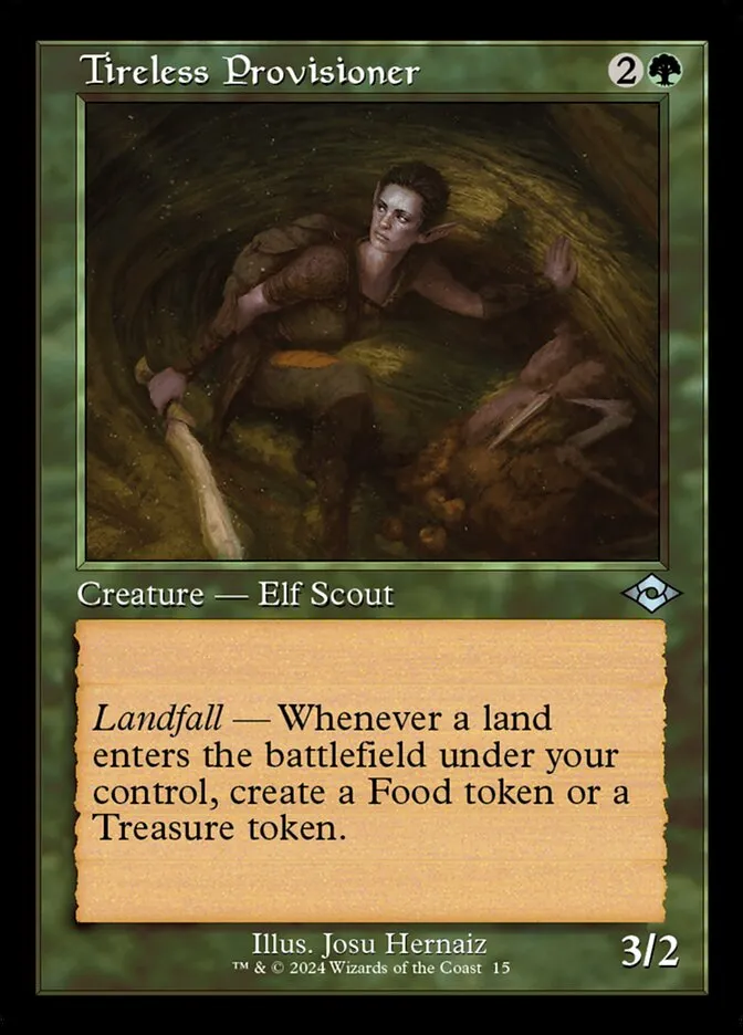 2024 Modern Horizons 2 Timeshifts Tireless Provisioner uncommon #15 uncommon card image