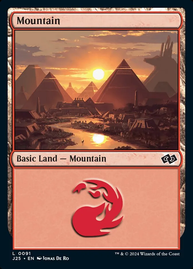 2024 Foundations Jumpstart Mountain common #91 common card image