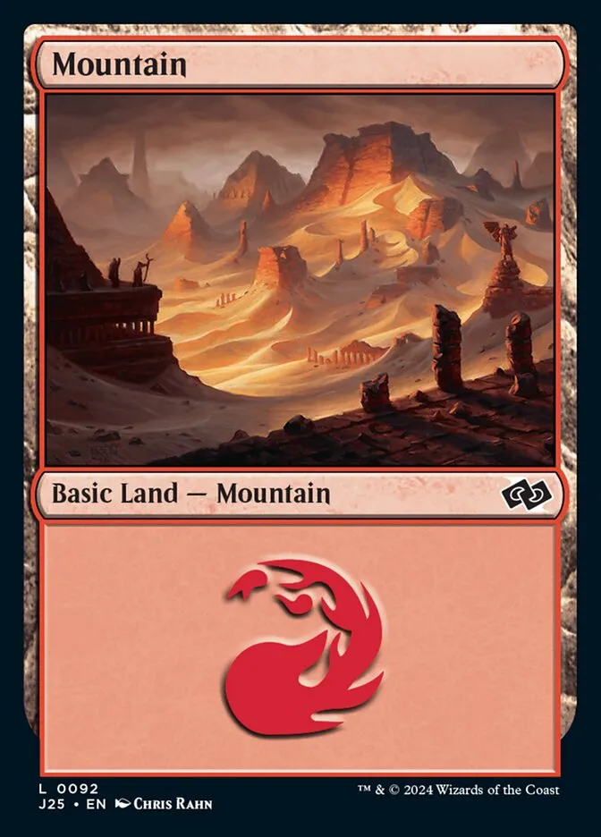 2024 Foundations Jumpstart Mountain common #92 common card image