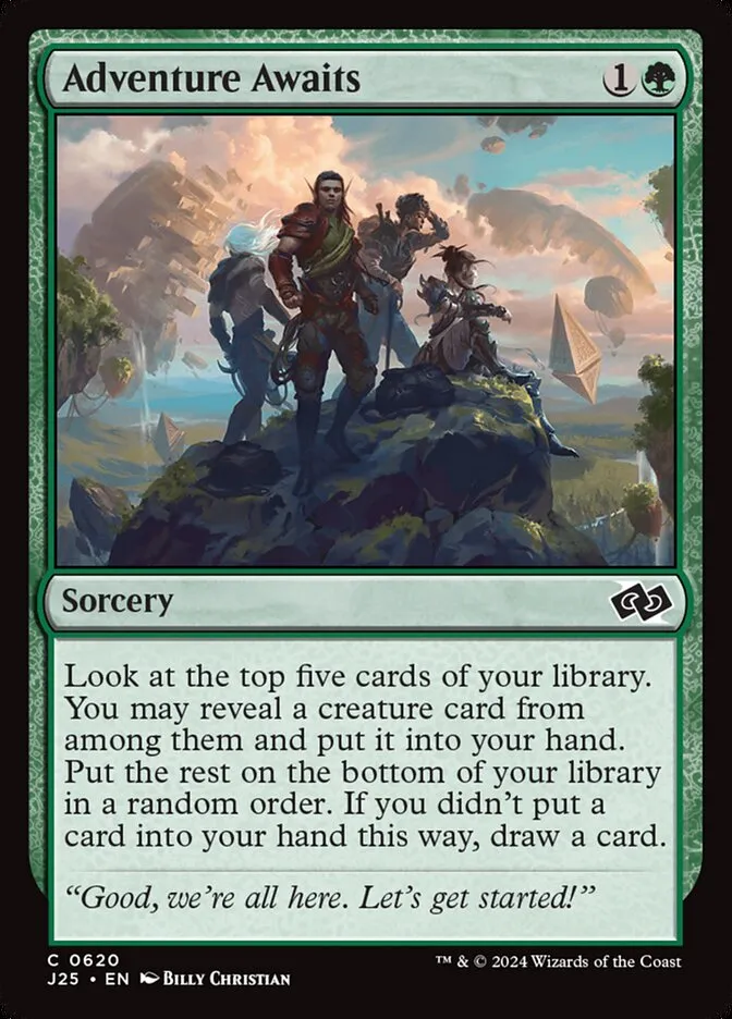 2024 Foundations Jumpstart Adventure Awaits common #620 common card image