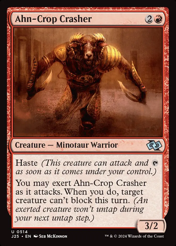 2024 Foundations Jumpstart Ahn-Crop Crasher uncommon #514 uncommon card image