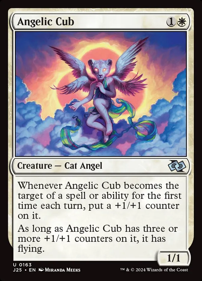 2024 Foundations Jumpstart Angelic Cub uncommon #163 uncommon card image