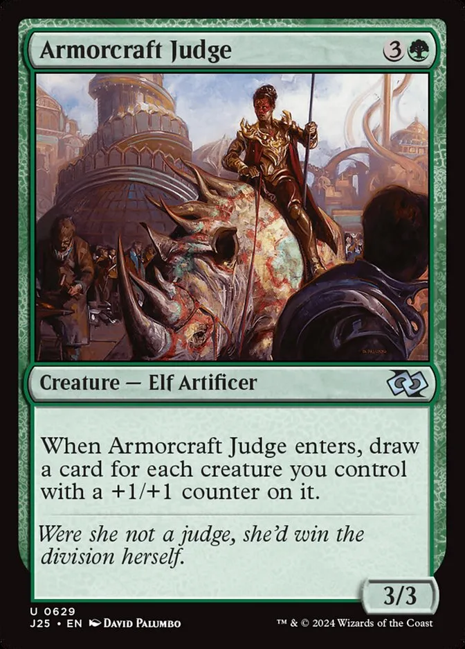 2024 Foundations Jumpstart Armorcraft Judge #629 uncommon card image