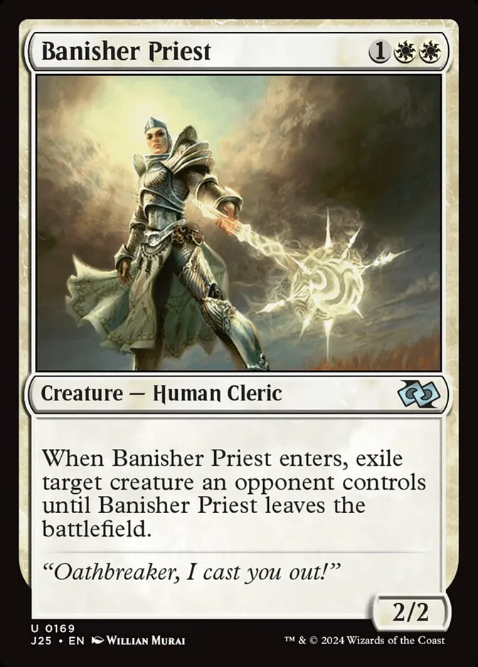 2024 Foundations Jumpstart Banisher Priest uncommon #169 uncommon card image
