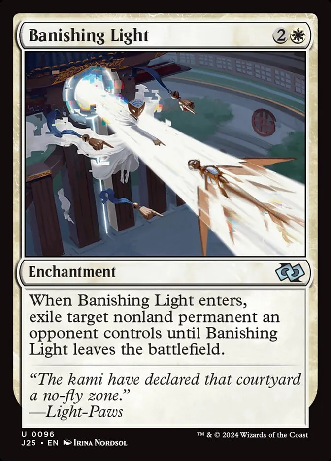 2024 Foundations Jumpstart Banishing Light uncommon #96 uncommon card image