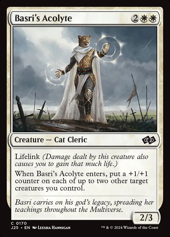 2024 Foundations Jumpstart Basri's Acolyte common #170 common card image