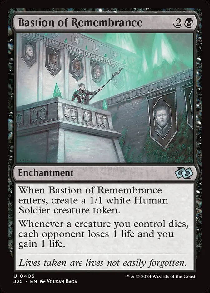 2024 Foundations Jumpstart Bastion of Remembrance #403 uncommon card image
