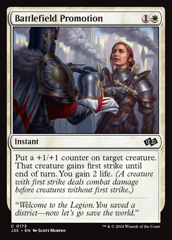 2024 Foundations Jumpstart Battlefield Promotion #173 common card image