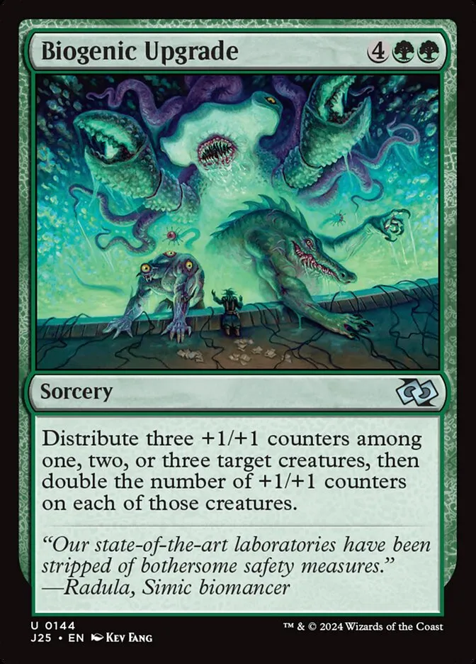 2024 Foundations Jumpstart Biogenic Upgrade uncommon #144 uncommon card image