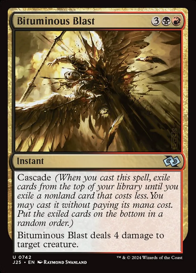 2024 Foundations Jumpstart Bituminous Blast uncommon #742 uncommon card image