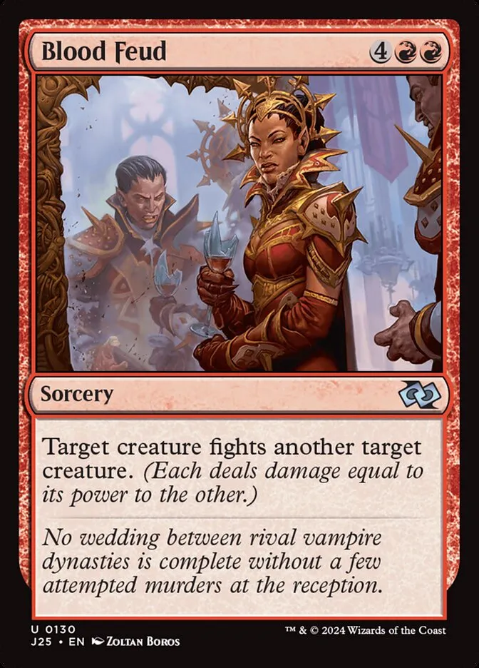 2024 Foundations Jumpstart Blood Feud uncommon #130 uncommon card image