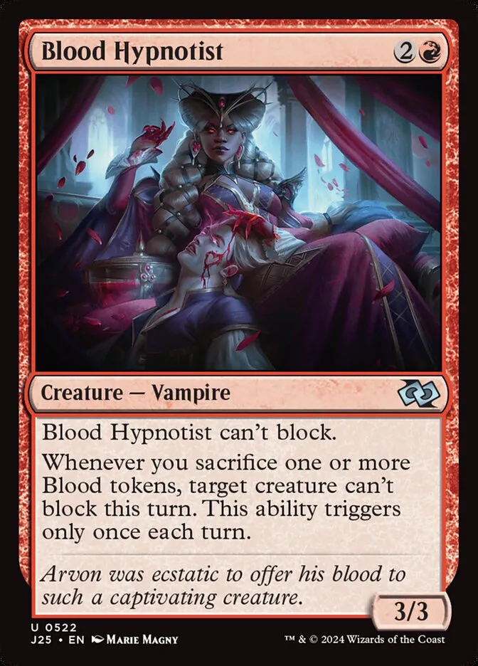 2024 Foundations Jumpstart Blood Hypnotist uncommon #522 uncommon card image