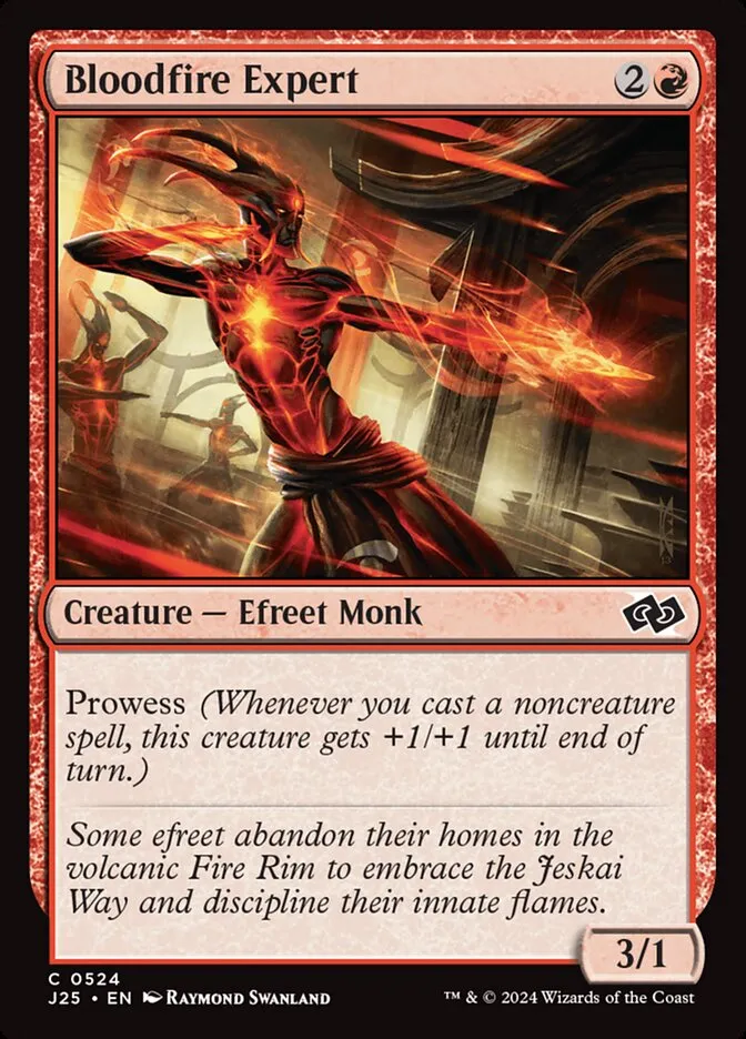 2024 Foundations Jumpstart Bloodfire Expert common #524 common card image