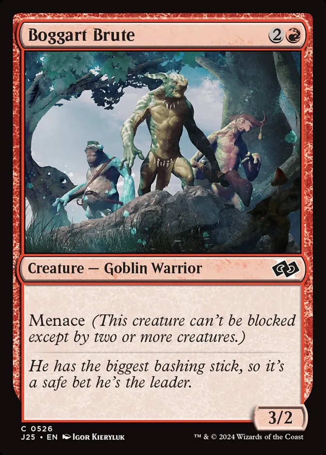 2024 Foundations Jumpstart Boggart Brute #526 common card image