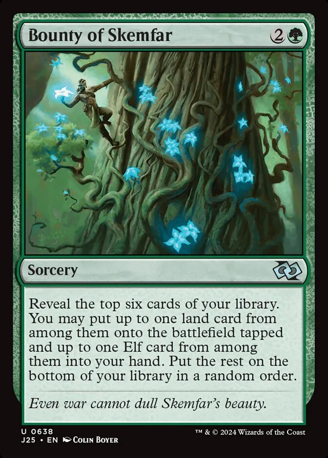 2024 Foundations Jumpstart Bounty of Skemfar #638 uncommon card image