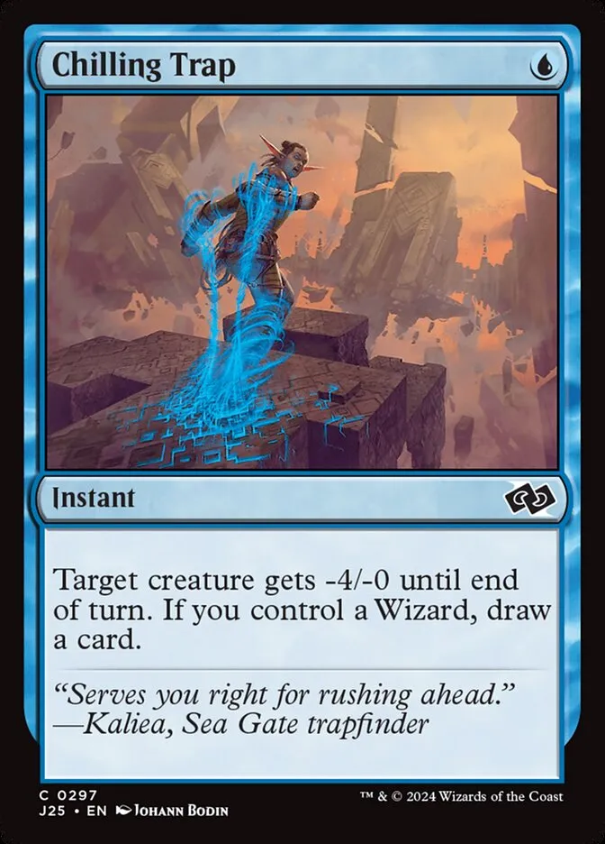2024 Foundations Jumpstart Chilling Trap common #297 common card image