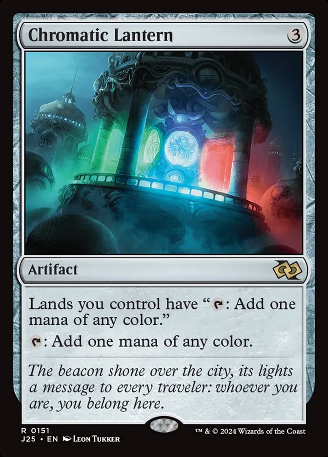 2024 Foundations Jumpstart Chromatic Lantern rare #151 rare card image