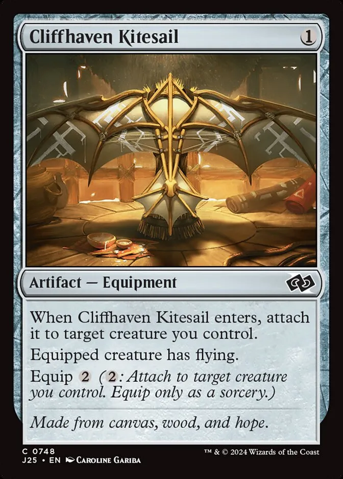2024 Foundations Jumpstart Cliffhaven Kitesail common #748 common card image